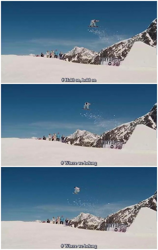 雪场女孩剧照的剧照