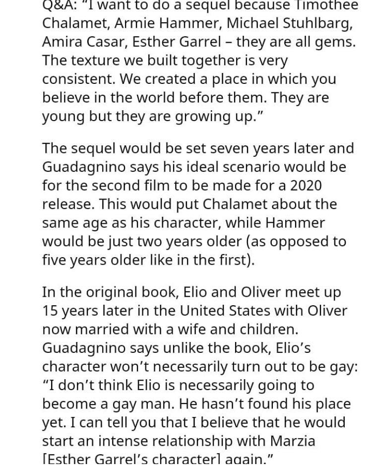 请以你的名字呼唤我2剧照的剧照