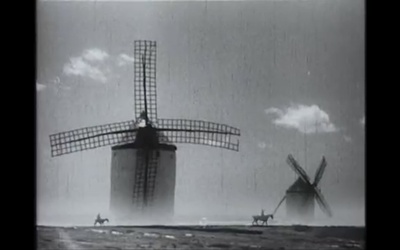 奥逊·威尔斯的堂吉诃德剧照的剧照