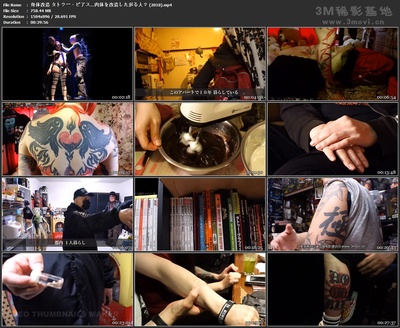 身体改造 タトゥー・ピアス…肉体を改造したがる人々剧照的剧照