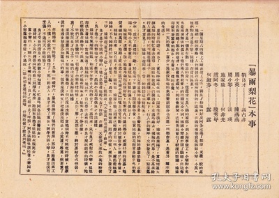 暴雨梨花剧照的剧照