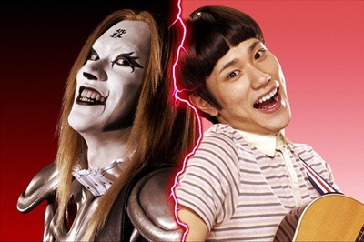 重金摇滚双面人剧照的剧照