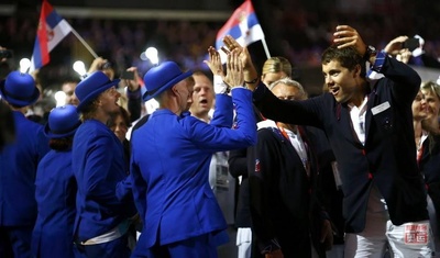 2012年第30届伦敦奥运会闭幕式：英伦音乐交响剧照的剧照