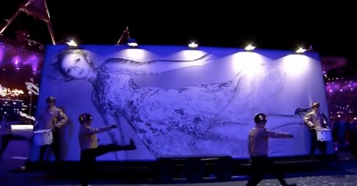 2012年第30届伦敦奥运会闭幕式：英伦音乐交响剧照的剧照