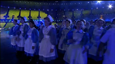 2012年第30届伦敦奥运会开幕式：奇幻岛屿剧照的剧照