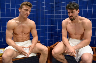 桑拿房趣事：电影版剧照的剧照