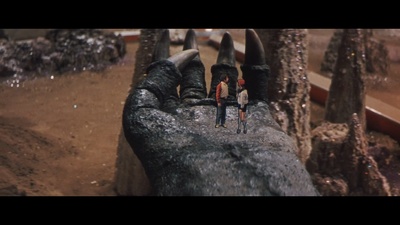 加美拉对大恶兽吉隆剧照的剧照