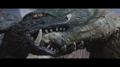 加美拉对大恶兽吉隆剧照的剧照