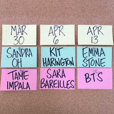 周六夜现场：艾玛·斯通/防弹少年团剧照的剧照