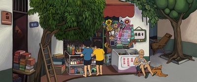 我和吸铁石和一个死去的朋友剧照的剧照