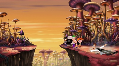 飞哥与小佛大电影：坎迪斯对抗宇宙剧照的剧照