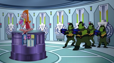 飞哥与小佛大电影：坎迪斯对抗宇宙剧照的剧照