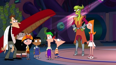 飞哥与小佛大电影：坎迪斯对抗宇宙剧照的剧照