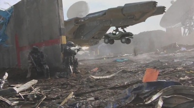 光晕：登陆剧照的剧照