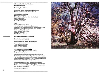 瓦莱莉和她的奇迹一周剧照的剧照