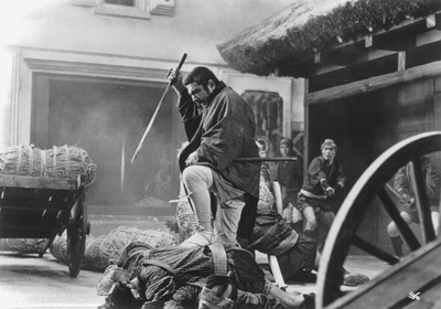 座头市与独臂刀剧照的剧照