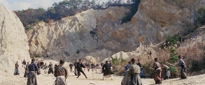 座头市与独臂刀剧照的剧照