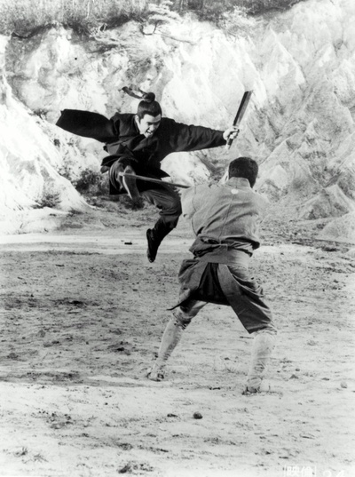 座头市与独臂刀剧照的剧照