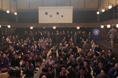 默片解说员剧照的剧照