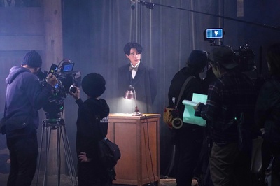 默片解说员剧照的剧照