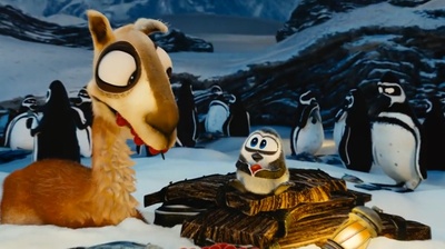 可爱的羊驼：带小企鹅回家剧照的剧照