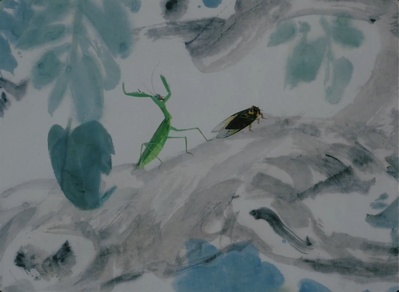 螳螂捕蝉剧照的剧照