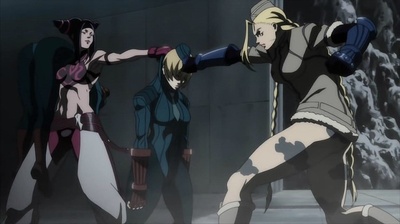 超级街霸4 OVA 朱莉传剧照的剧照