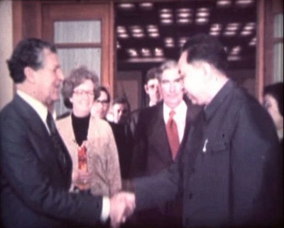 华国锋主席会见新西兰议会代表团剧照的剧照