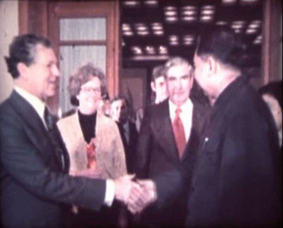 华国锋主席会见新西兰议会代表团剧照的剧照