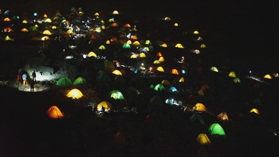 纪实72小时 日本北阿尔卑斯 天上的帐篷村剧照的剧照