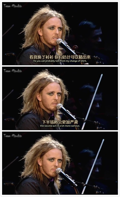 蒂姆·明钦：交响直播秀剧照的剧照