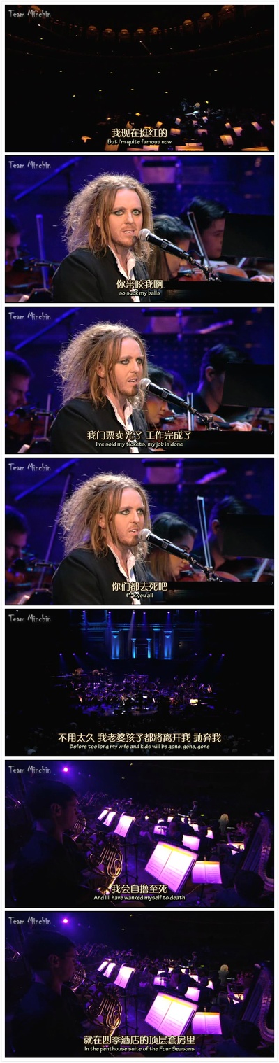 蒂姆·明钦：交响直播秀剧照的剧照