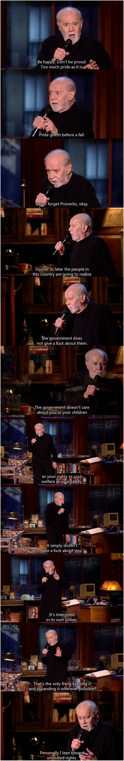 乔治·卡林：这对你不好剧照的剧照