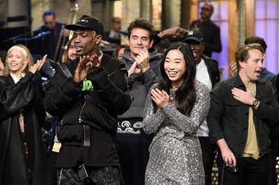 周六夜现场：奥卡菲娜/特拉维斯·斯科特剧照的剧照