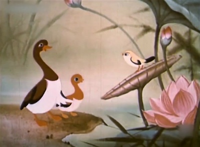 怕羞的黄莺剧照的剧照