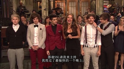 周六夜现场：索菲娅·维加拉/One Direction剧照的剧照