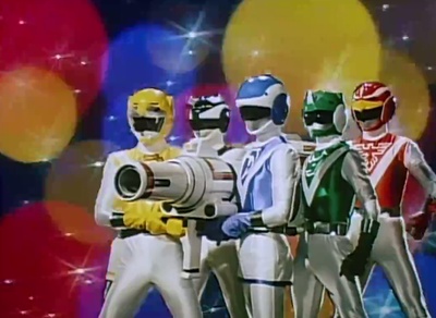 百兽战队牙吠连者vs超级战队剧照的剧照