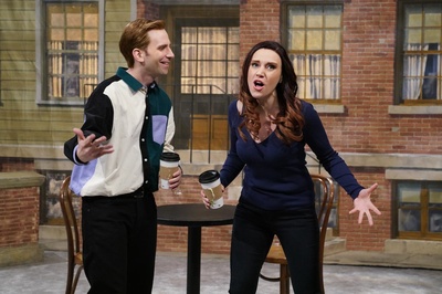 周六夜现场：乔纳·希尔/玛吉·罗杰斯剧照的剧照