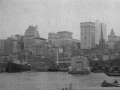 Skyscrapers of New York City, from the North River剧照的剧照