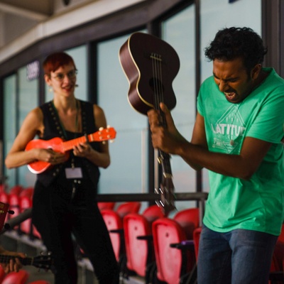 未定名丹尼·博伊尔/理查德·柯蒂斯音乐喜剧剧照的剧照