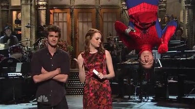 周六夜现场：艾玛·斯通/酷玩乐队剧照的剧照