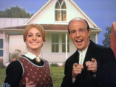 周六夜现场：安妮·海瑟薇/蕾哈娜剧照的剧照