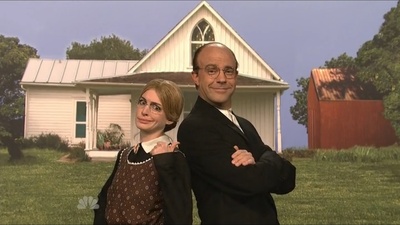 周六夜现场：安妮·海瑟薇/蕾哈娜剧照的剧照