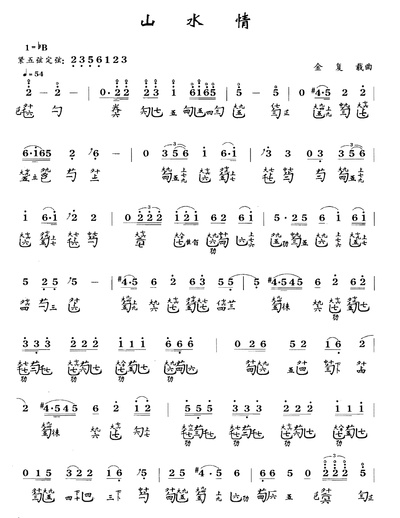 山水情剧照的剧照