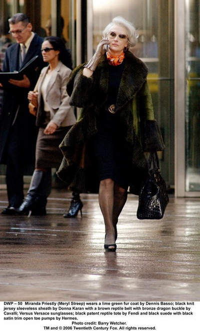 穿普拉达的女王剧照的剧照