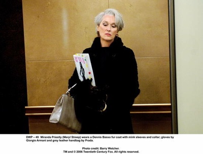 穿普拉达的女王剧照的剧照