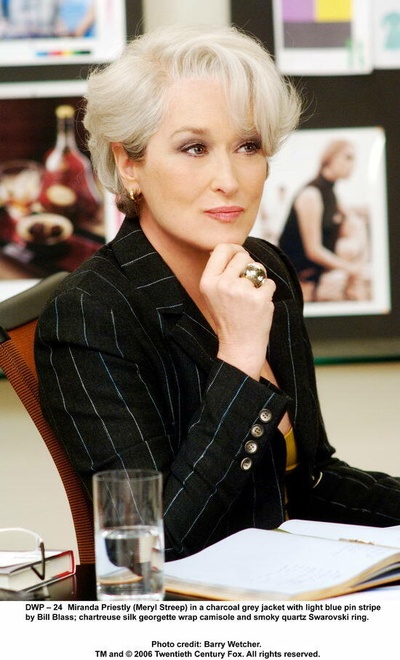 穿普拉达的女王剧照的剧照