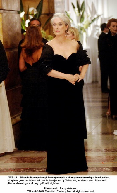 穿普拉达的女王剧照的剧照