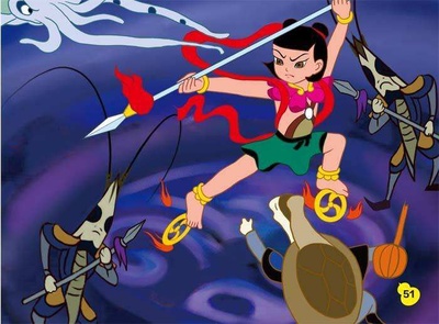 哪吒闹海剧照的剧照