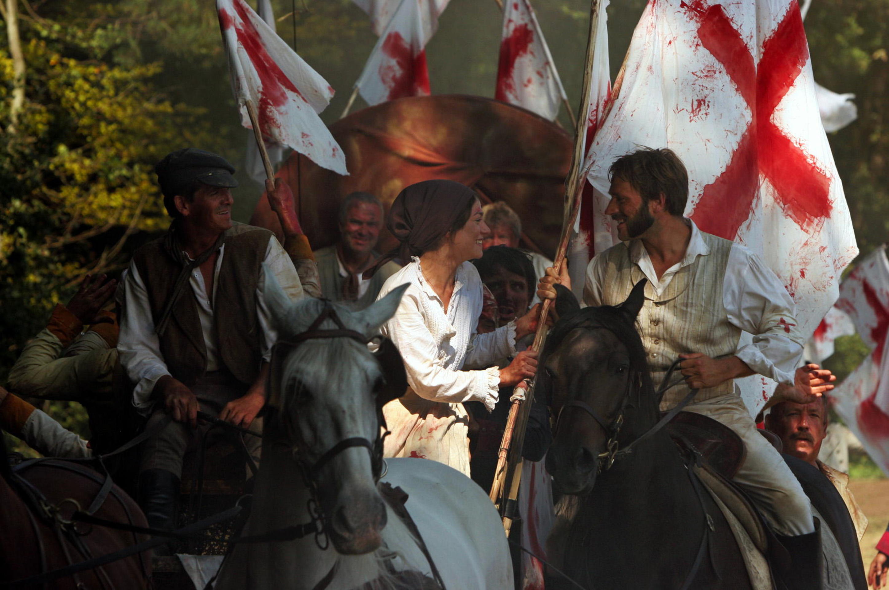 亨利·杜南：十字上的红剧照的剧照